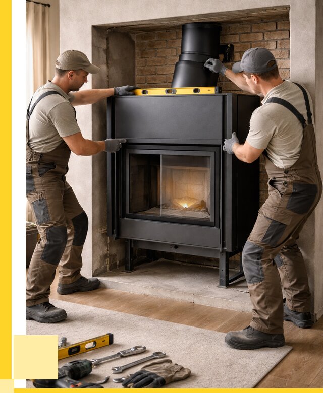 Установка каминных топок в Клинцах под ключ от 18713 р. | ЭриданКлы