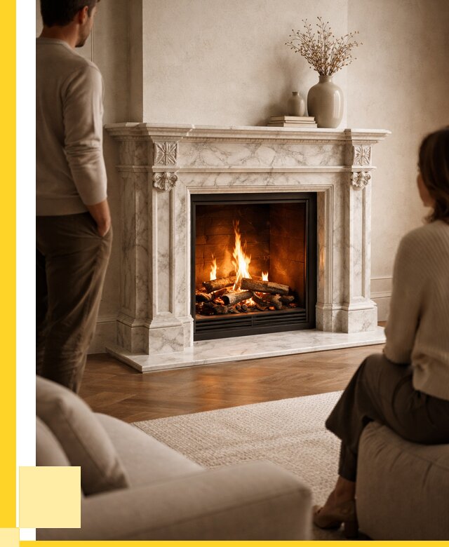 Мраморные камины под ключ в Клинцах от 259900 р. | ЭриданКлы