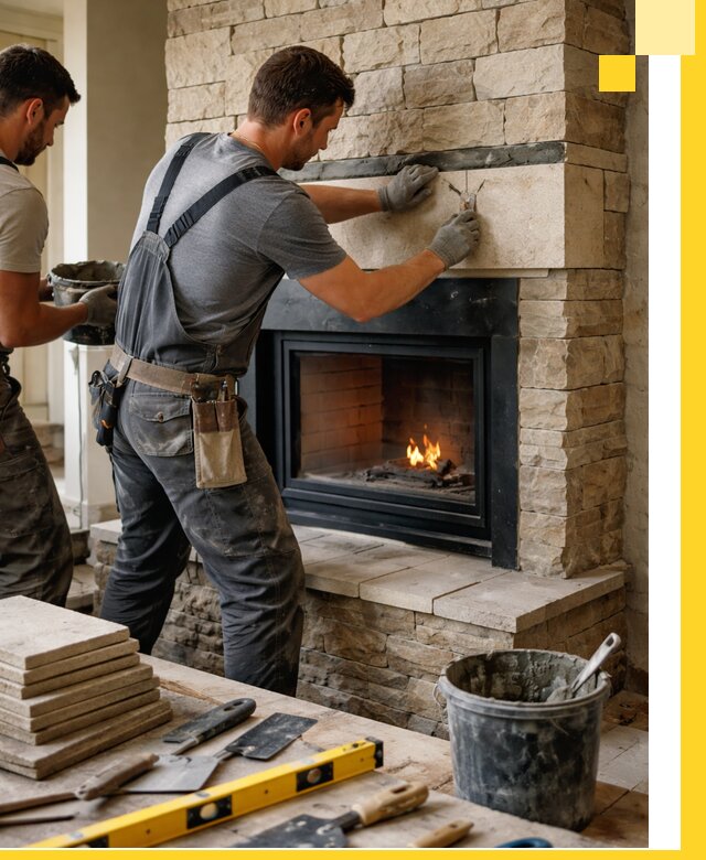 Проектирование и установка открытых каминов в Клинцах