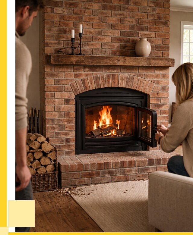 Кирпичные камины под ключ в Клинцах от 155940 р. | ЭриданКлы