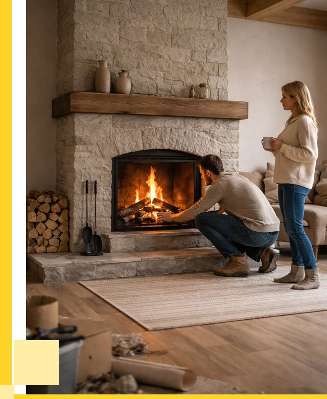 Камины для загородного дома в Клинцах от 363860 р., ЭриданКлы