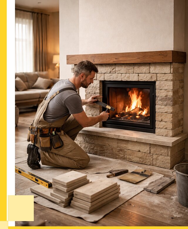 Строительство каминов в Клинцах от 155940 р., ЭриданКлы - под ключ