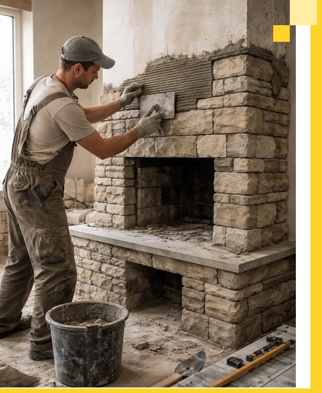 Строительство каминов под ключ в Клинцах от проектирования до монтажа