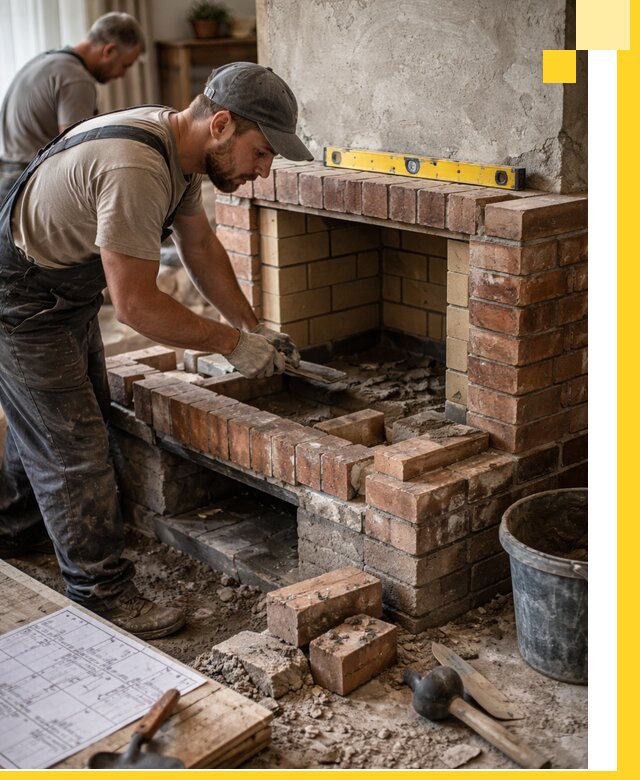 Изготовление и установка каминопечей под ключ в Клинцах