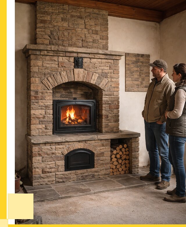 Кирпичная печь под ключ в Клинцах от 155940 р. | ЭриданКлы