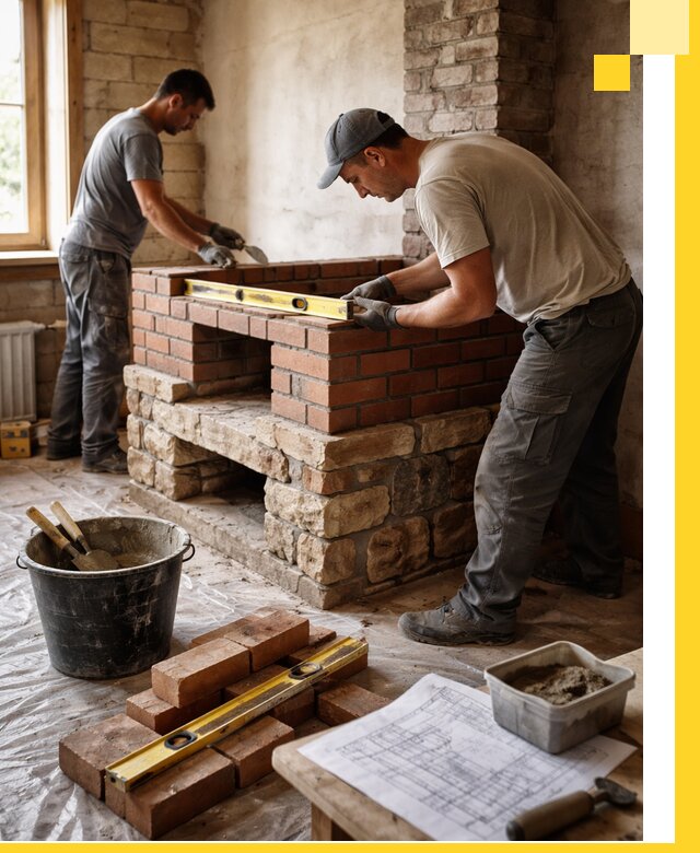 Изготовление и установка печей под ключ в Клинцах с гарантией