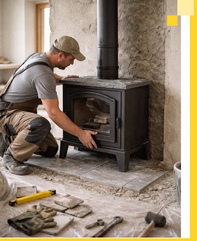 Профессиональный монтаж печей и каминов в Клинцах под ключ