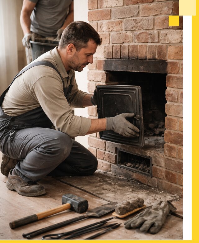 Ремонт печей в Клинцах с гарантией качества и безопасности