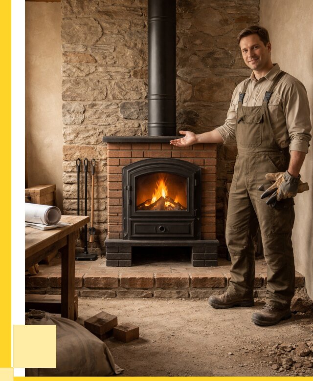 Печи отопительные из кирпича в Клинцах от 83168 р., ЭриданКлы