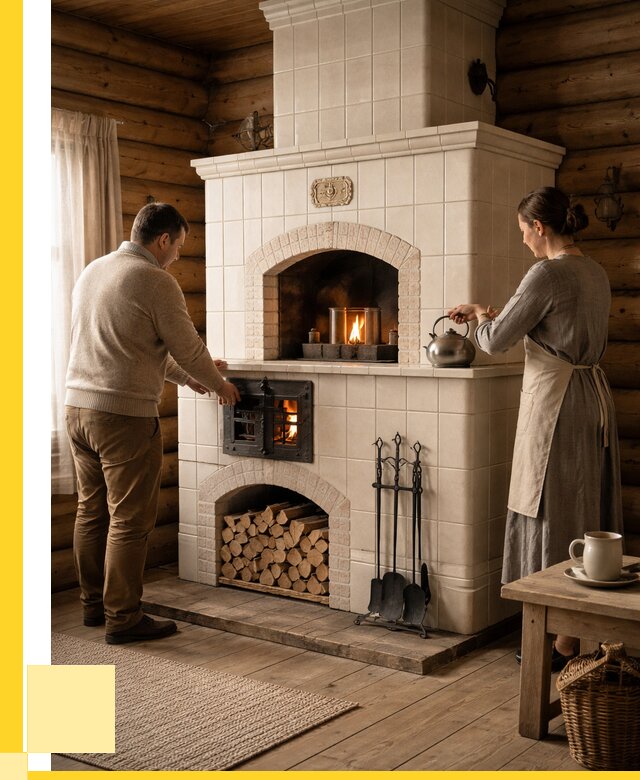 Русские печи в Клинцах: установка от 155940 р. ЭриданКлы