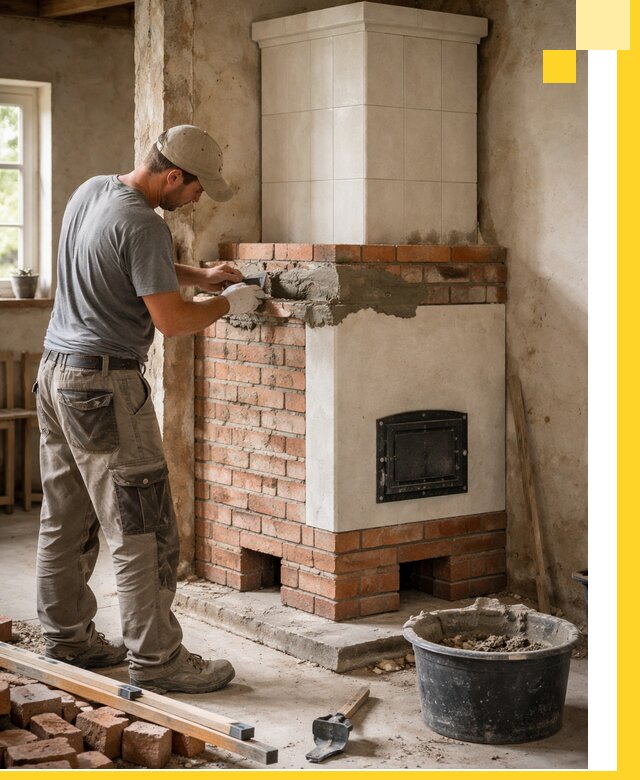 Изготовление и установка печей-голландок под ключ в Клинцах