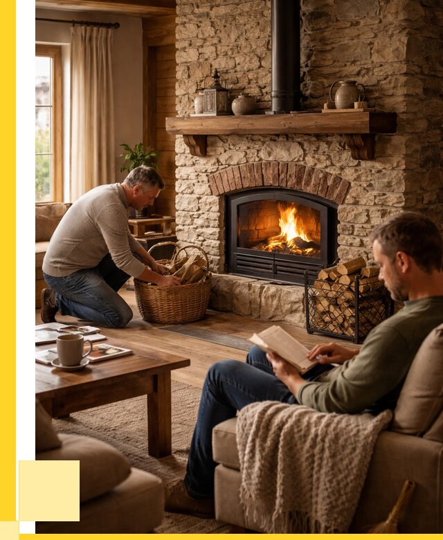 Печи в частном доме в Клинцах от 77970 р. | ЭриданКлы дров