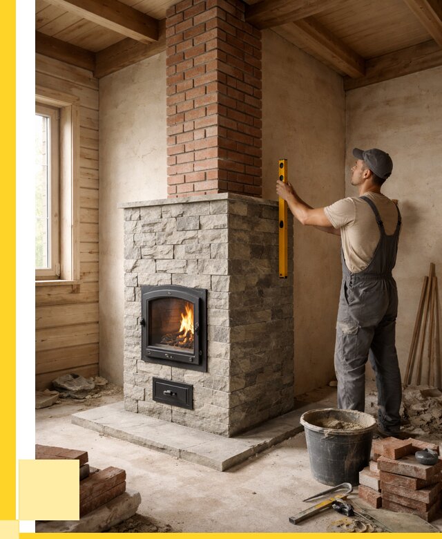 Печи и дымоходы под ключ в Клинцах от 46782 р., ЭриданКлы