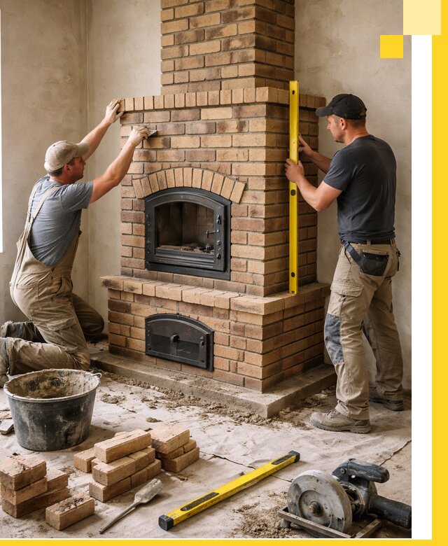 Продажа и установка печей и каминов для дома под ключ в Клинцах