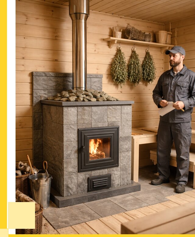 Печи для бани под ключ в Клинцах от 124752 р. | ЭриданКлы