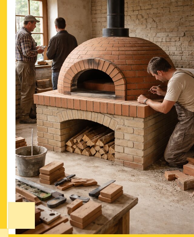 Помпейская печь дровяная для пиццы в Клинцах | ЭриданКлы от 207920 р.