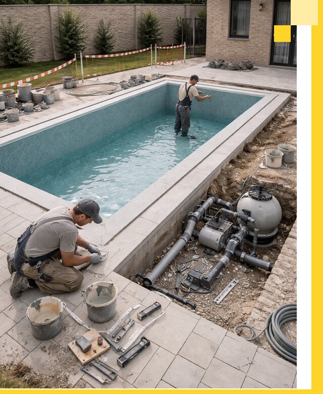 Строительство бассейнов под ключ в Клинцах: проекты и монтаж