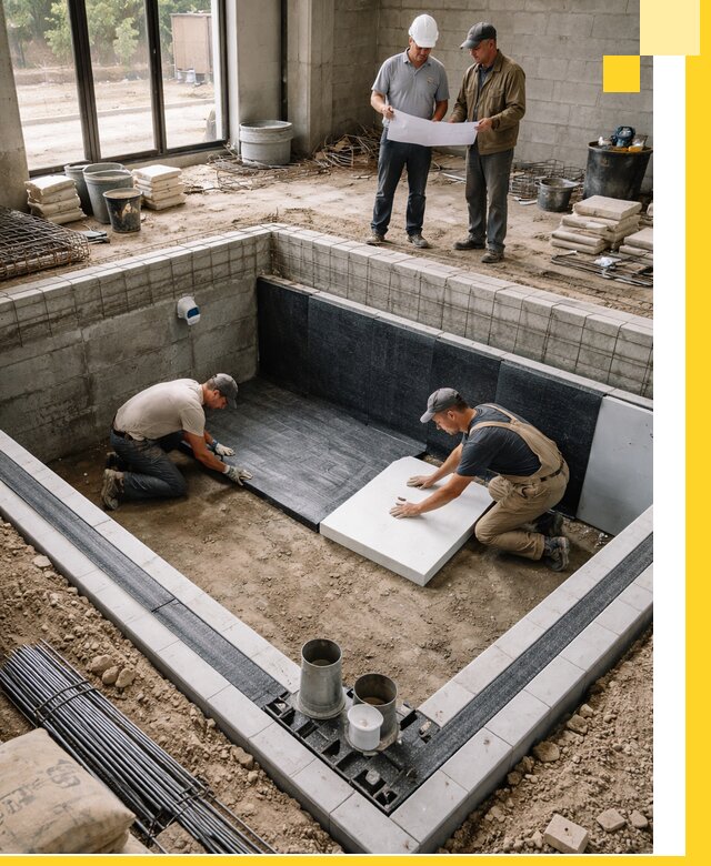 Проекты частных и общественных бассейнов под ключ в Клинцах