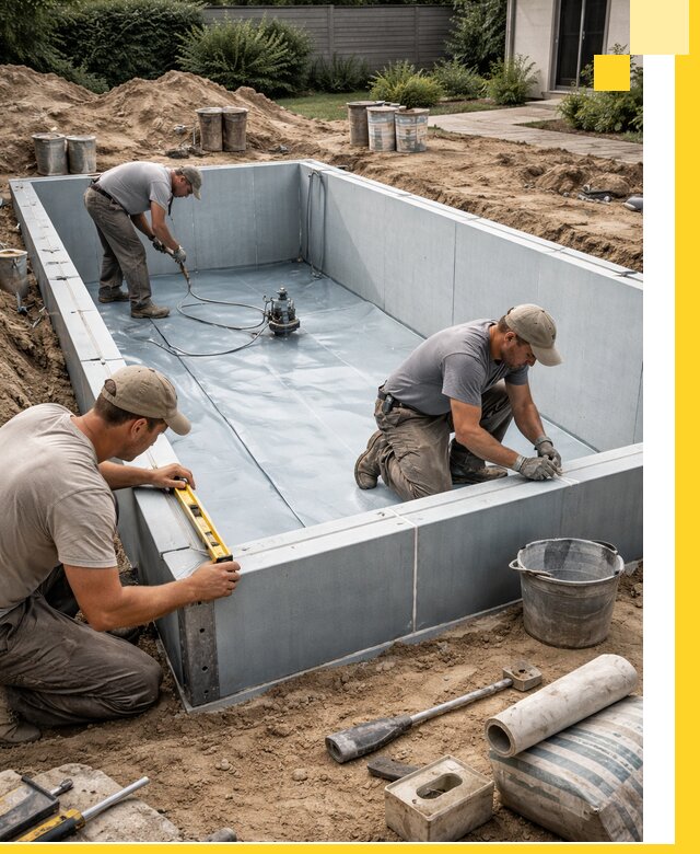 Профессиональный монтаж бассейнов под ключ в Клинцах с гарантией