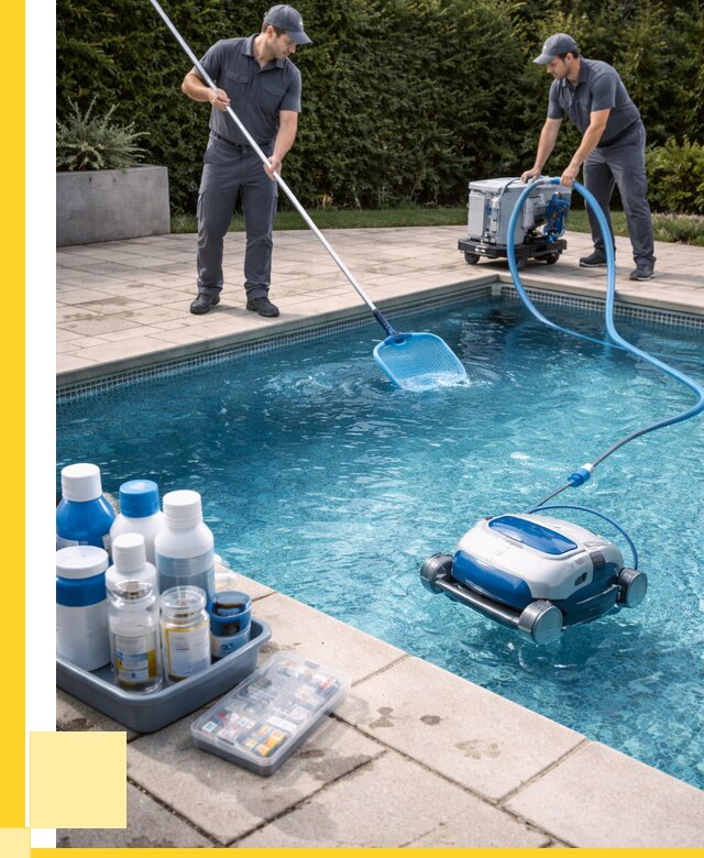 Чистка бассейнов в Клинцах роботами, от 4678 р. | ЭриданКлы