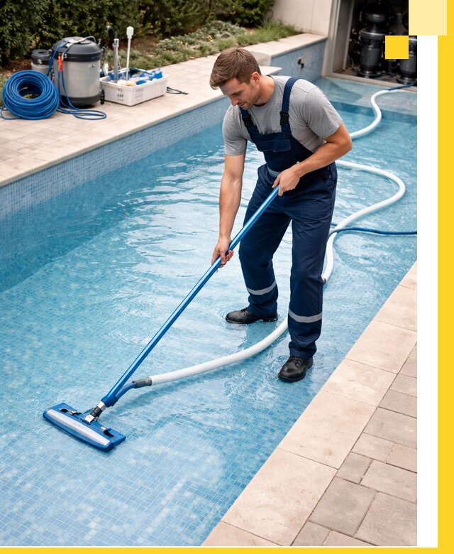 Профессиональная чистка бассейнов и фильтров в Клинцах под ключ