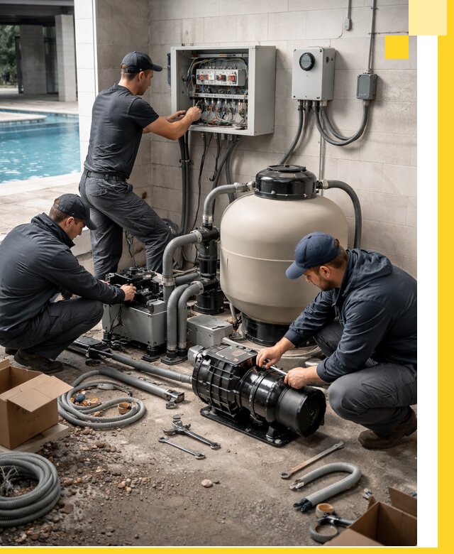 Профессиональный монтаж оборудования для бассейнов в Клинцах