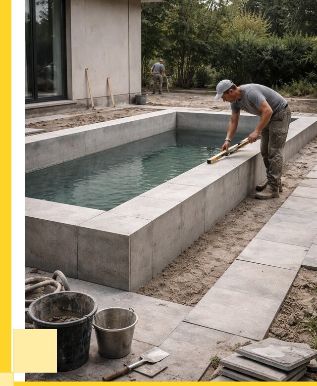 Строительство бетонного бассейна в Клинцах от 1247520 р. | ЭриданКлы