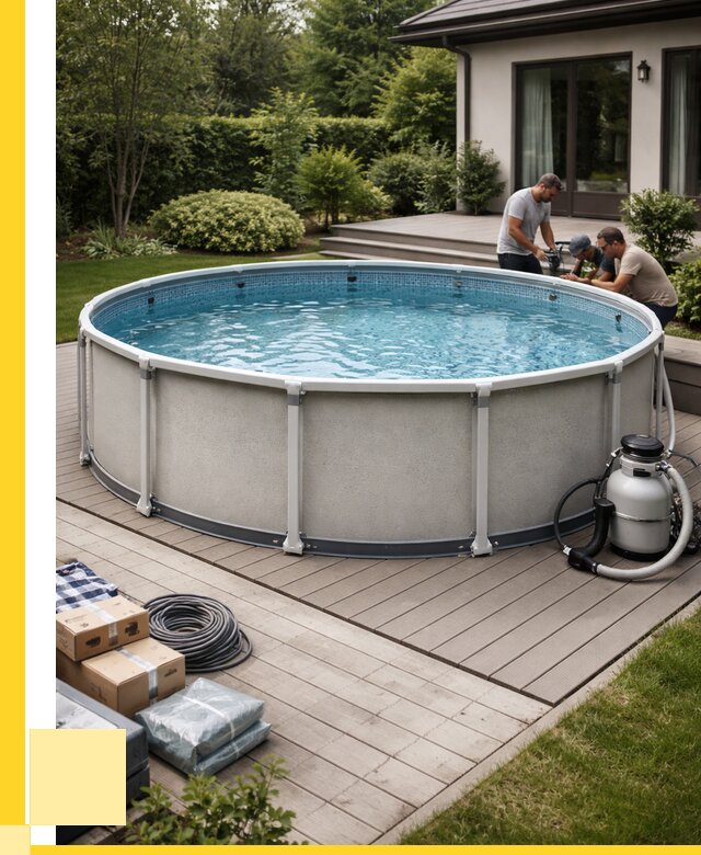 Купить каркасные бассейны в Клинцах от 46782 р. | ЭриданКлы