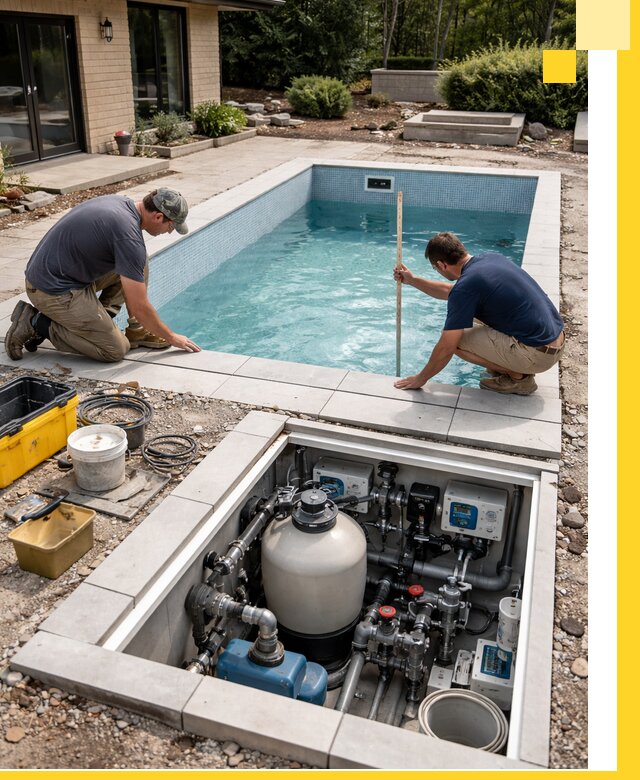 Строительство качественных домашних бассейнов под ключ в Клинцах