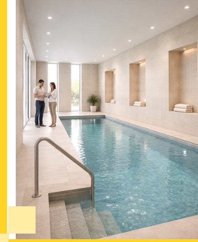 Бассейны в помещении под ключ в Клинцах от 1559400 р. | ЭриданКлы