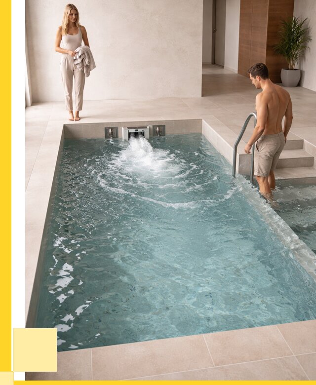 Бассейн с противотоком в Клинцах от 259900 р. | ЭриданКлы