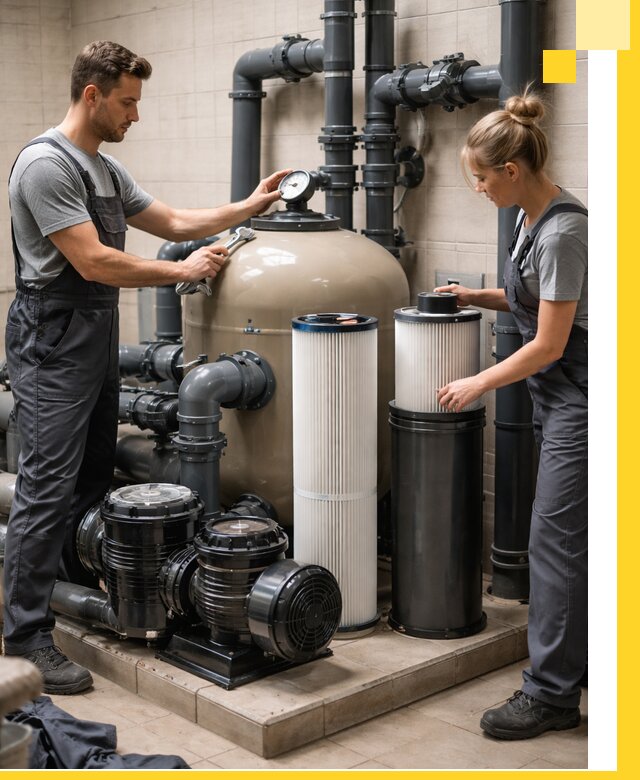 Фильтры и системы фильтрации для бассейнов в Клинцах