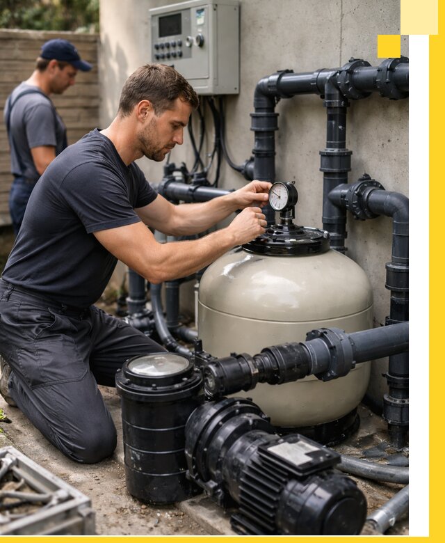 Поставка и монтаж фильтровального оборудования для бассейнов в Клинцах