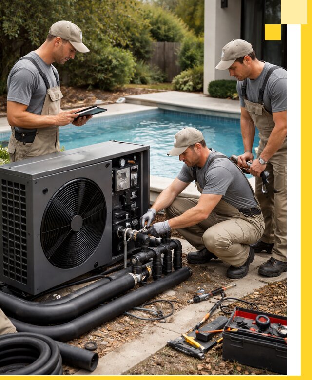 Проектирование и установка тепловых насосов для бассейнов в Клинцах