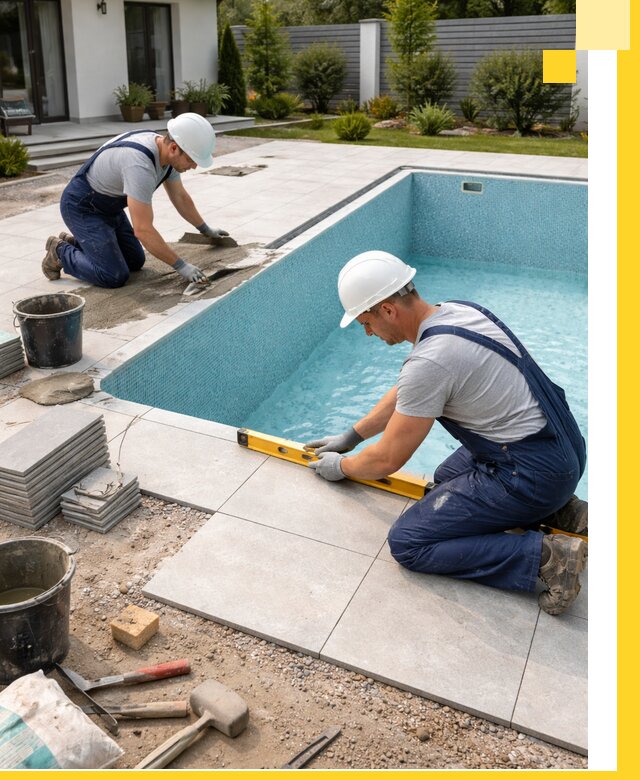 Строительство и монтаж плавательных бассейнов под ключ в Клинцах