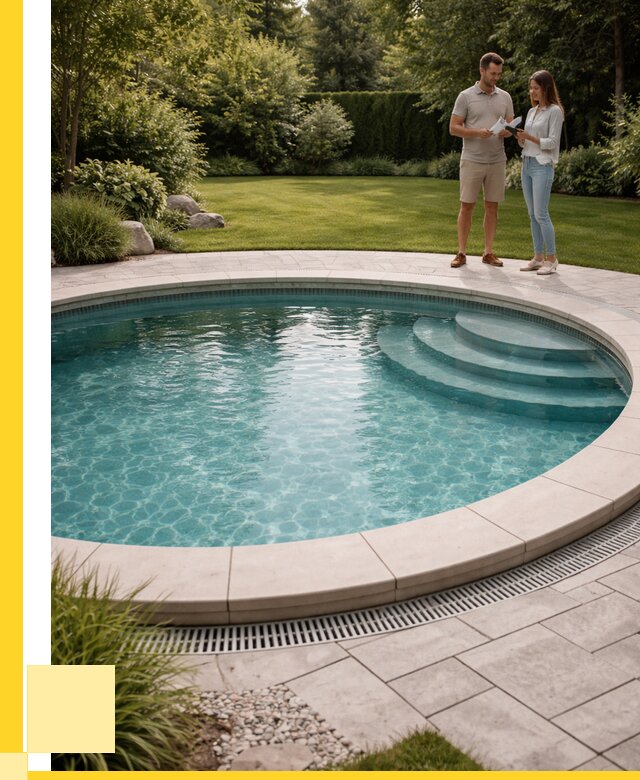 Круглые каркасные бассейны купить в Клинцах от 259900 р. | ЭриданКлы