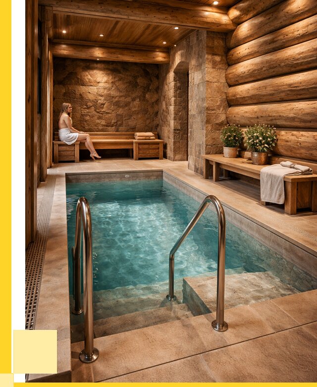 Аренда бани с бассейном в Клинцах от 1559400 р. | ЭриданКлы