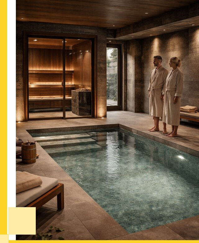 Сауна с большим бассейном в Клинцах от 1247520 р. ЭриданКлы