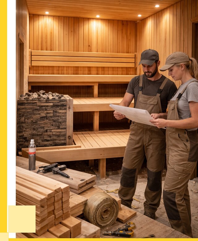 Строительство саун в Клинцах под ключ от 259900 р., ЭриданКлы