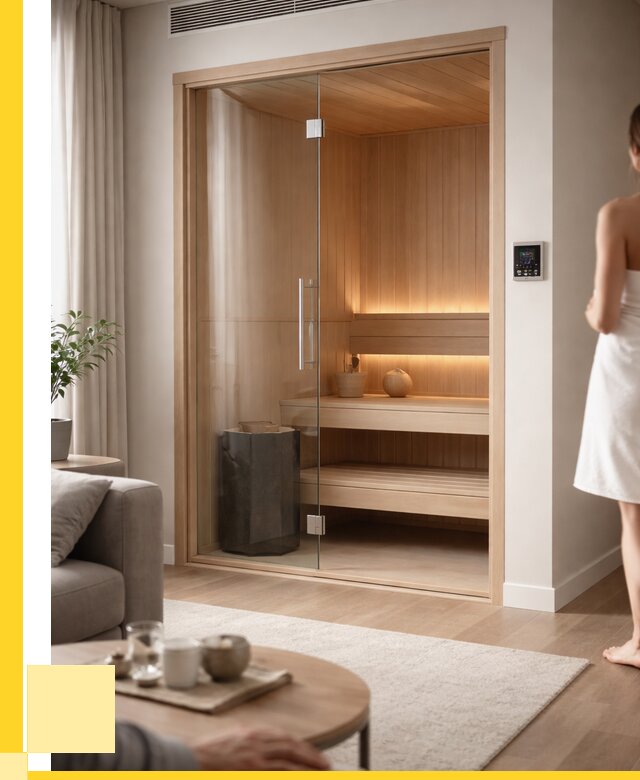 Сауна в квартире под ключ в Клинцах от 124752 р. ЭриданКлы