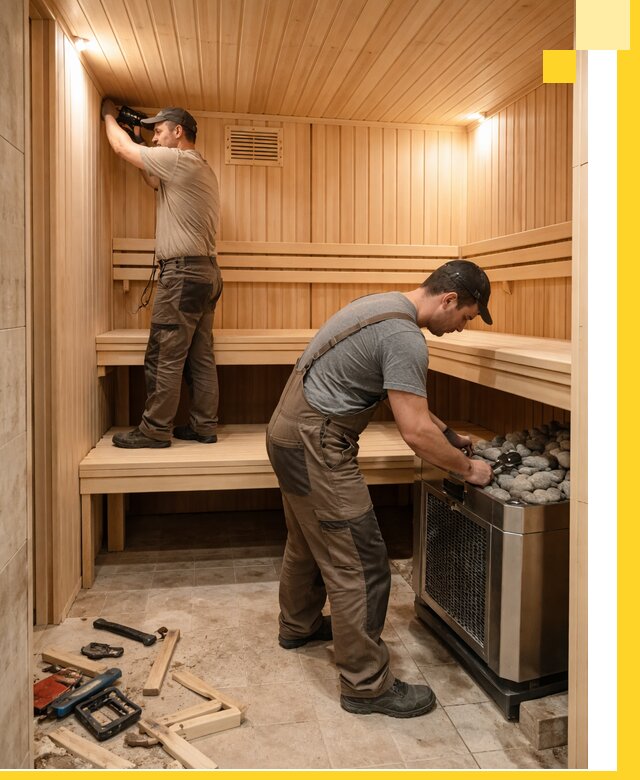 Купить сауну под ключ в Клинцах с монтажом и гарантией