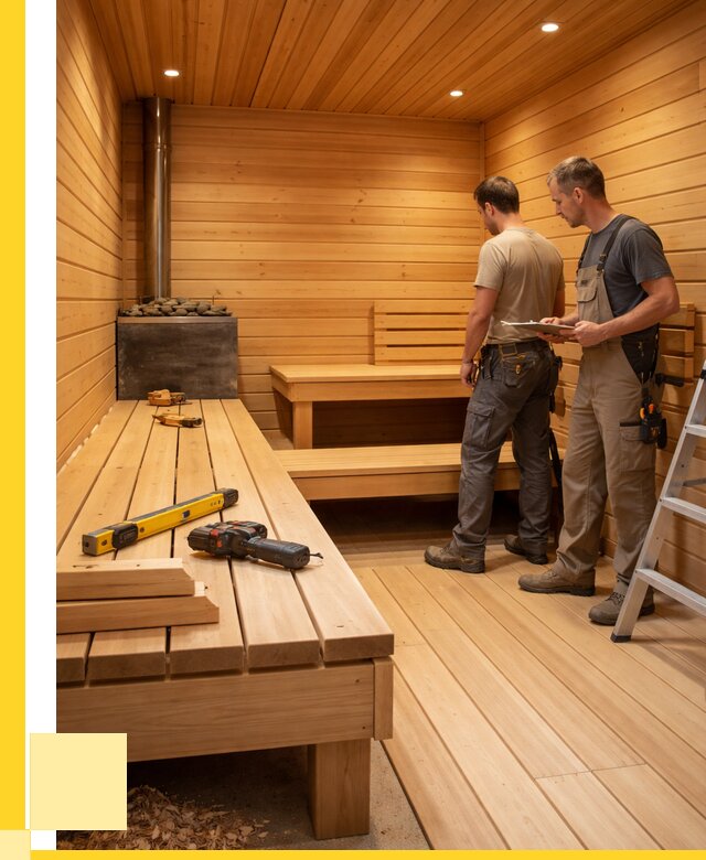 Отделка бань и саун в Клинцах по цене от 4678 р. | ЭриданКлы