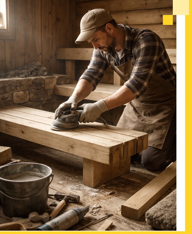 Ремонт бань под ключ в Клинцах с гарантией качества и сроков