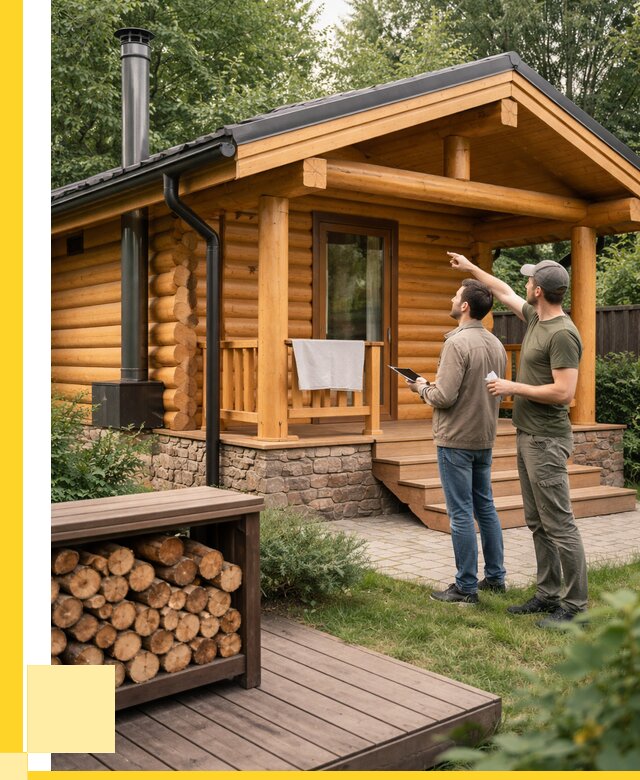 Бани для дачи под ключ в Клинцах от 259900 р. | ЭриданКлы