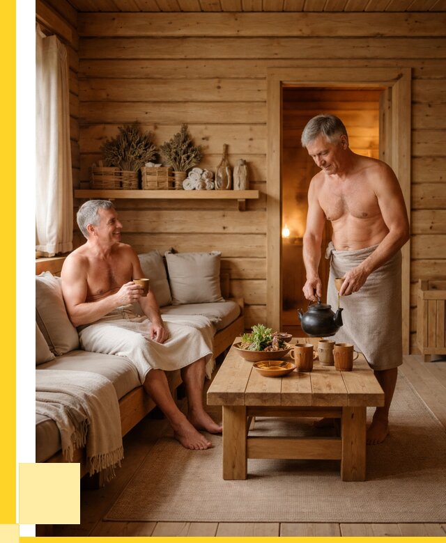 Бани с комнатой отдыха под ключ в Клинцах от 467820 р. | ЭриданКлы