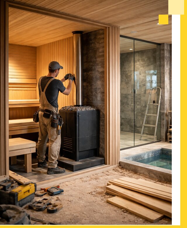 Полное строительство банных комплексов под ключ в Клинцах