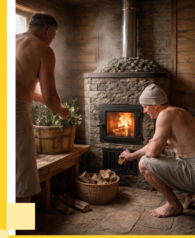 Банные печи под ключ в Клинцах от 46782 р. | ЭриданКлы кирпичная