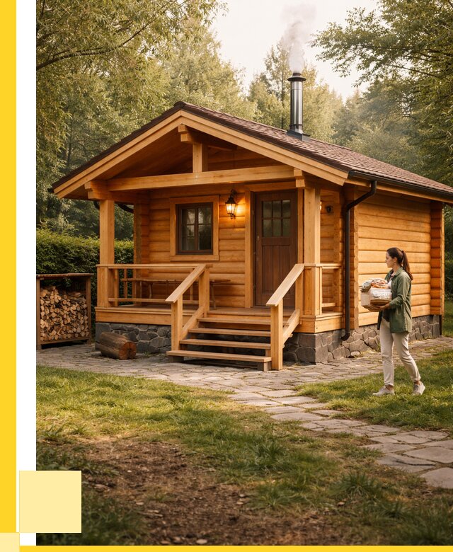 Купить баню под ключ в Клинцах от 675740 р. | ЭриданКлы