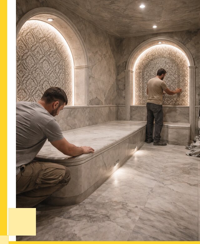 Турецкие бани под ключ в Клинцах от 259900 р. | ЭриданКлы