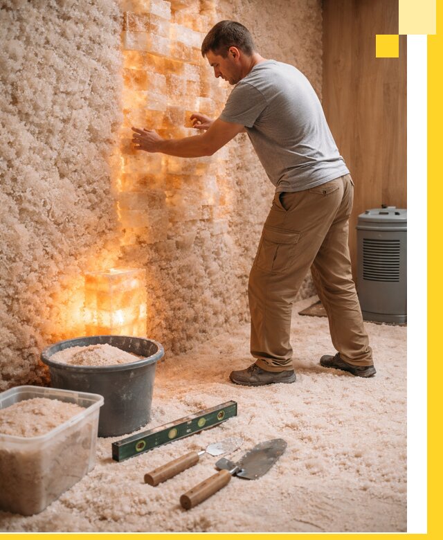 Проектирование и монтаж соляных комнат в Клинцах под ключ